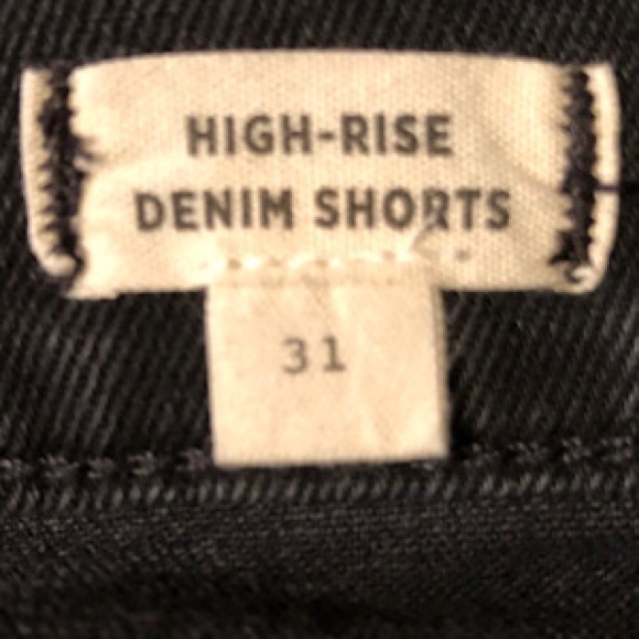 “NEW” Madewell High-Rise Denim Short *Western Yoke Edition - Picture 6 of 7